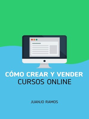 cover image of Cómo crear y vender cursos online
